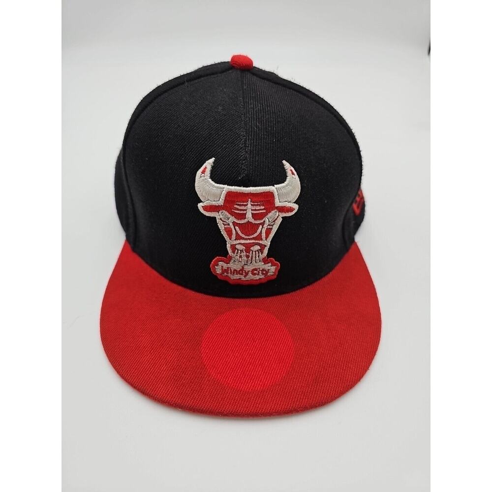 Chicago Bulls 88 All Star Game Fitted Hat Size 7 3/8 - Preowned - C1